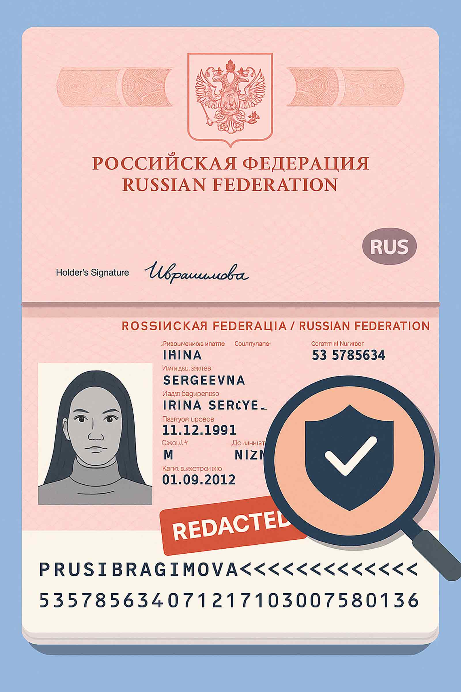 Russian Passport Verification – Detect Fake Passports and Protect Against Scams Russian Passport Verification Service – Check Authenticity of Russian Documents Online